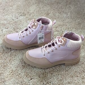 MIA Kids Boots in Pink and Tan